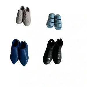 Assorted Lot of 4 KEN Boots & Athletic Shoes Accessories BARBIE